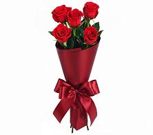 Букет 5 Красных роз Эдлесс Лав в Альметьевске