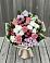 Букет цветов из: Альстромерии, Гвоздики, Розы и Хризантемы в Альметьевске