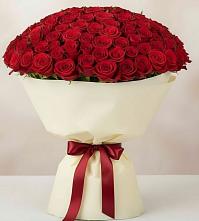 Букет 101 Красная роза Милано #REPLACE_PRED# Альметьевске