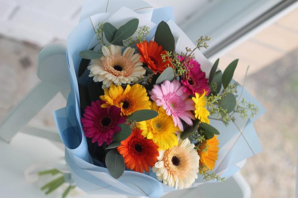 Букет цветов из: Герберы в Альметьевске