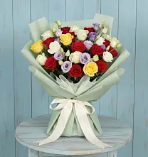 Букет цветов из:  Розы в Альметьевске