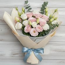 Букет цветов из:  Лизиантусы в Альметьевске
