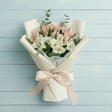 Букет цветов из:  Альстромерии в Альметьевске