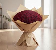 Букет 101 Красная роза в Альметьевске