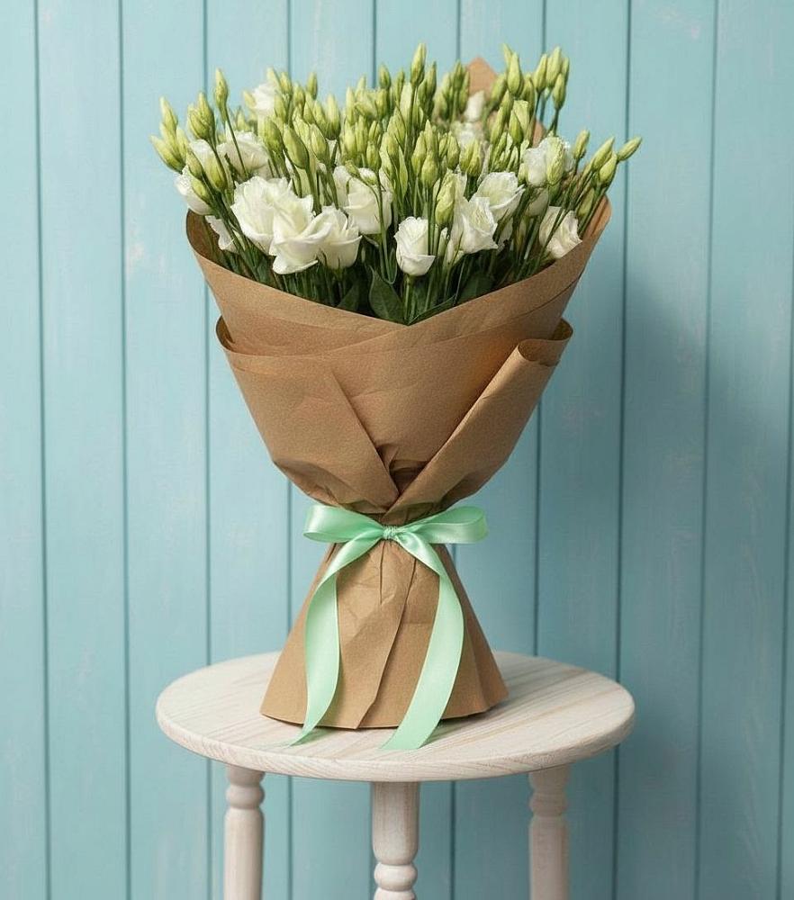 Букет цветов из: Лизиантусы в Альметьевске