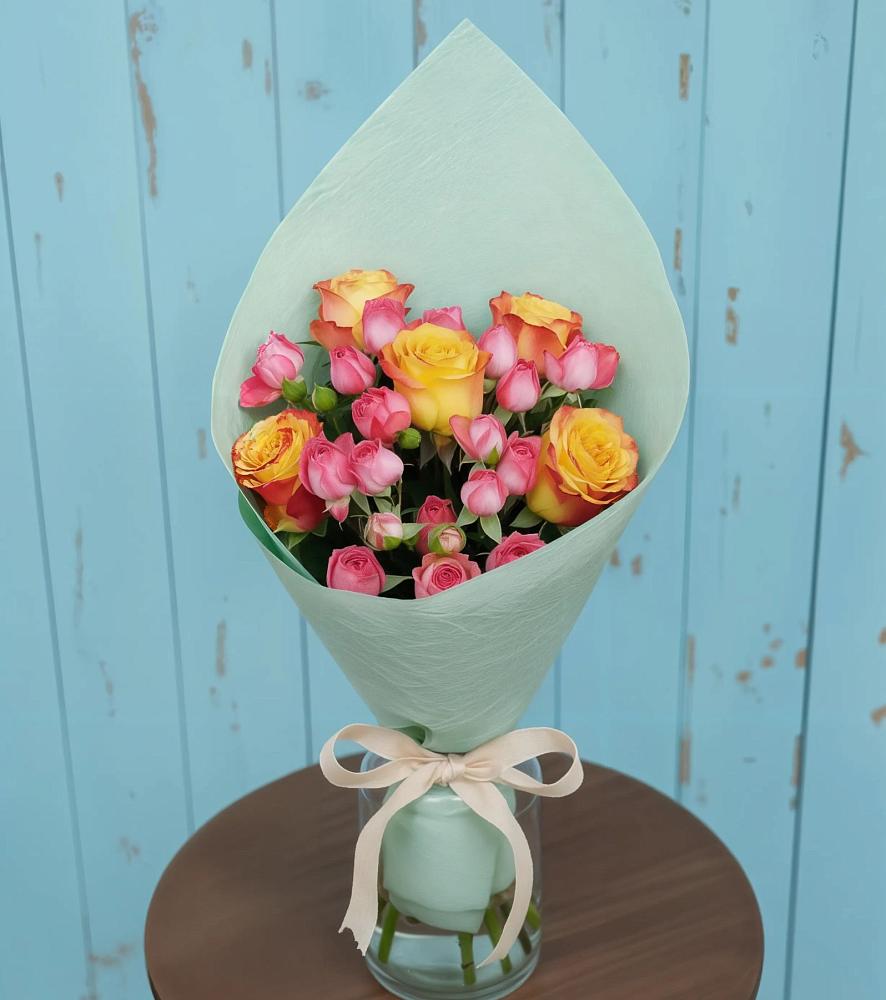 Букет цветов из: Розы в Альметьевске