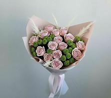 Букет цветов из:  Розы и Хризантемы в Альметьевске