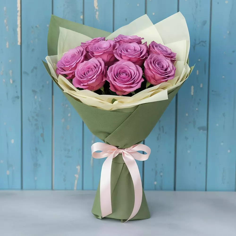 Букет Розы Фёрст Леди в Альметьевске