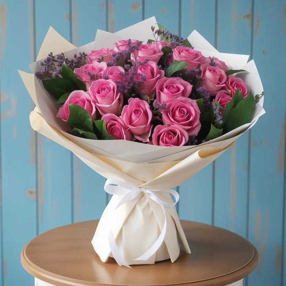 Букет цветов из: Розы в Альметьевске