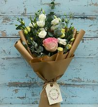 Букет цветов из:  Розы и Лизиантусы #REPLACE_PRED# Альметьевске