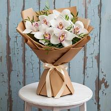 Букет цветов из:  Орхидеи и Розы в Альметьевске
